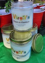 Lemongrass Eucalyptus soy candle