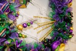 Mardi Gras Decor Wreath - Image 5