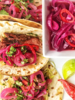 Pink Pickled Onions 2